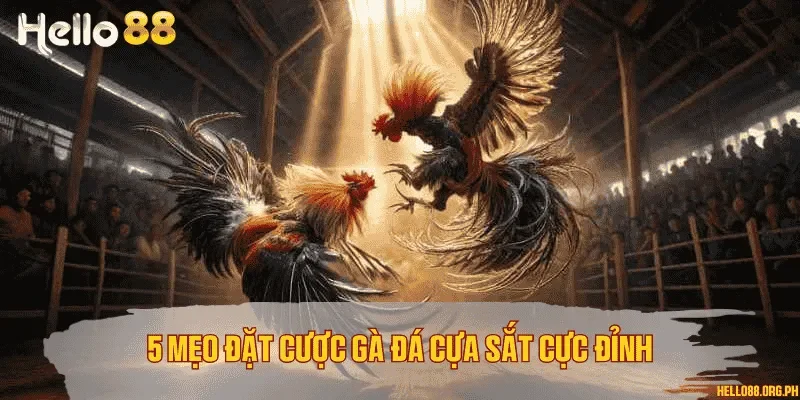 5 mẹo đặt cược gà đá cựa sắt cực đỉnh