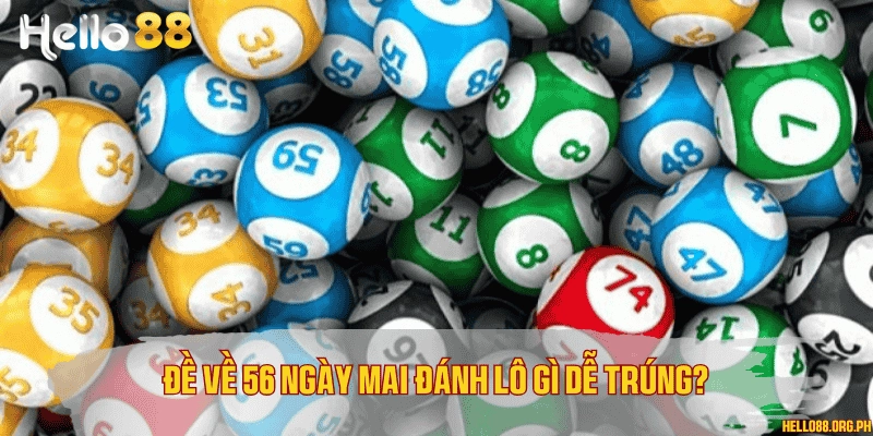 Đề về 56 ngày mai đánh lô gì dễ trúng?