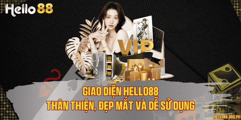 Giao diện thân thiện, đẹp mắt 